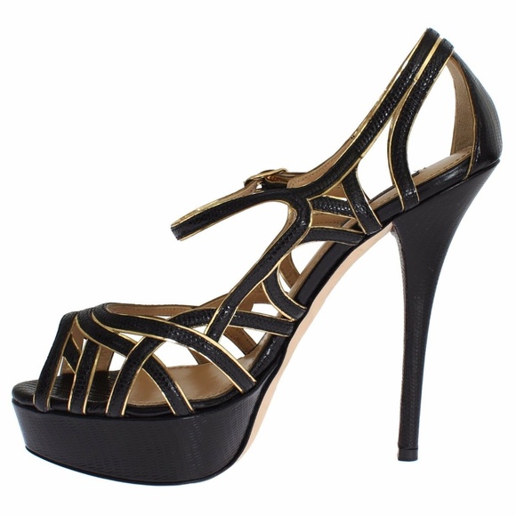 New in box Dolce Gabbana platform evening shoes - Picture 2 of 8